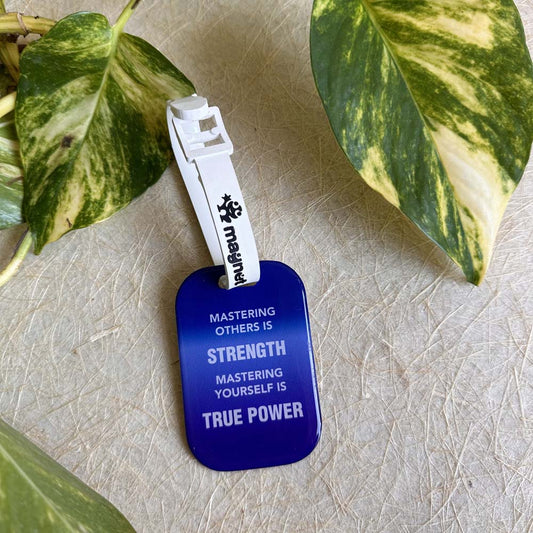 Bag Tag Yourself Is True Power