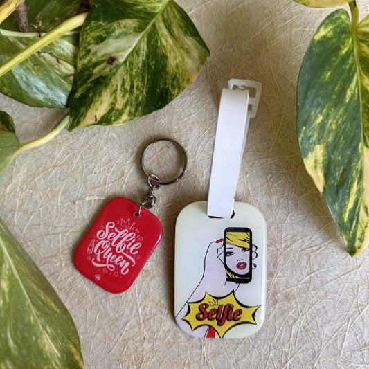 Combo Selfie Queen Bag Tag