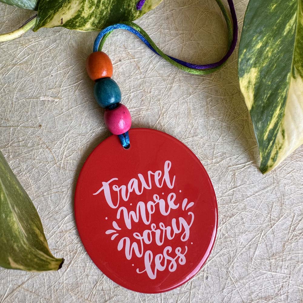 Car Hanging Travel More Worry Less