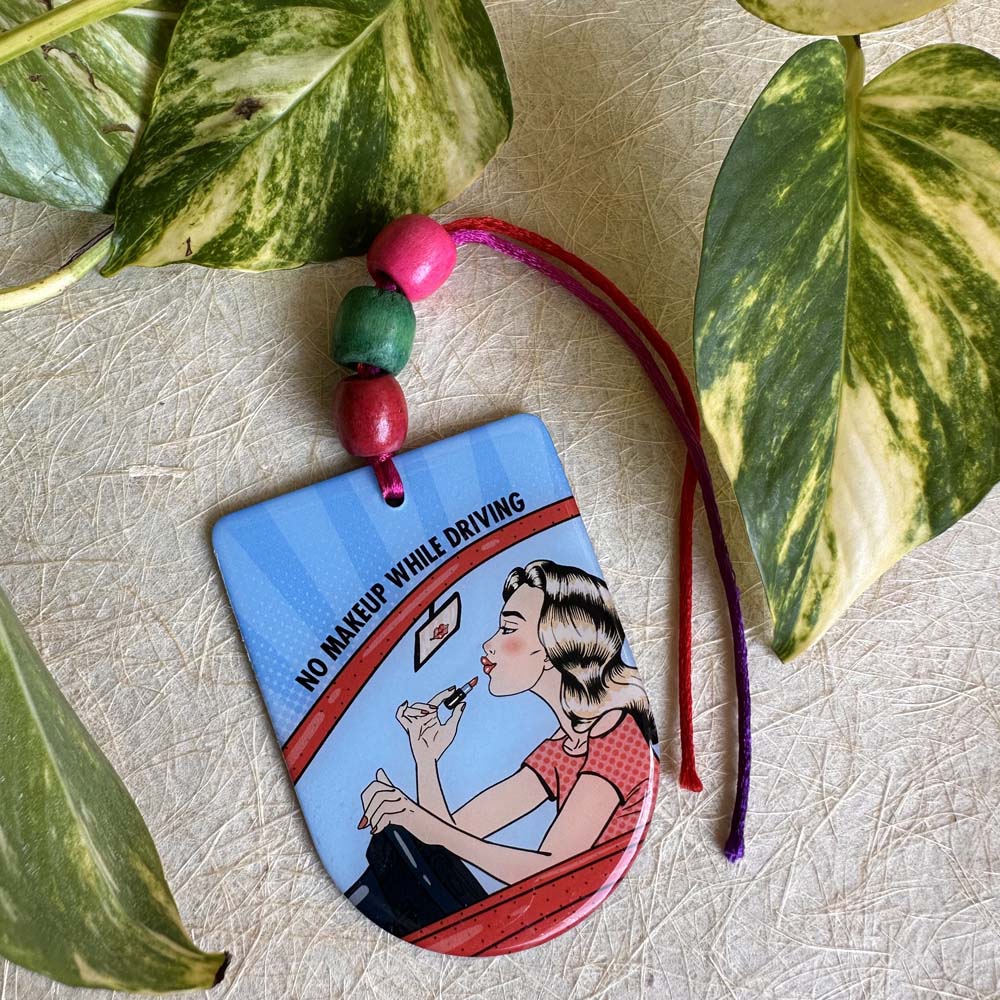 Car Hanging No Texting While Driving