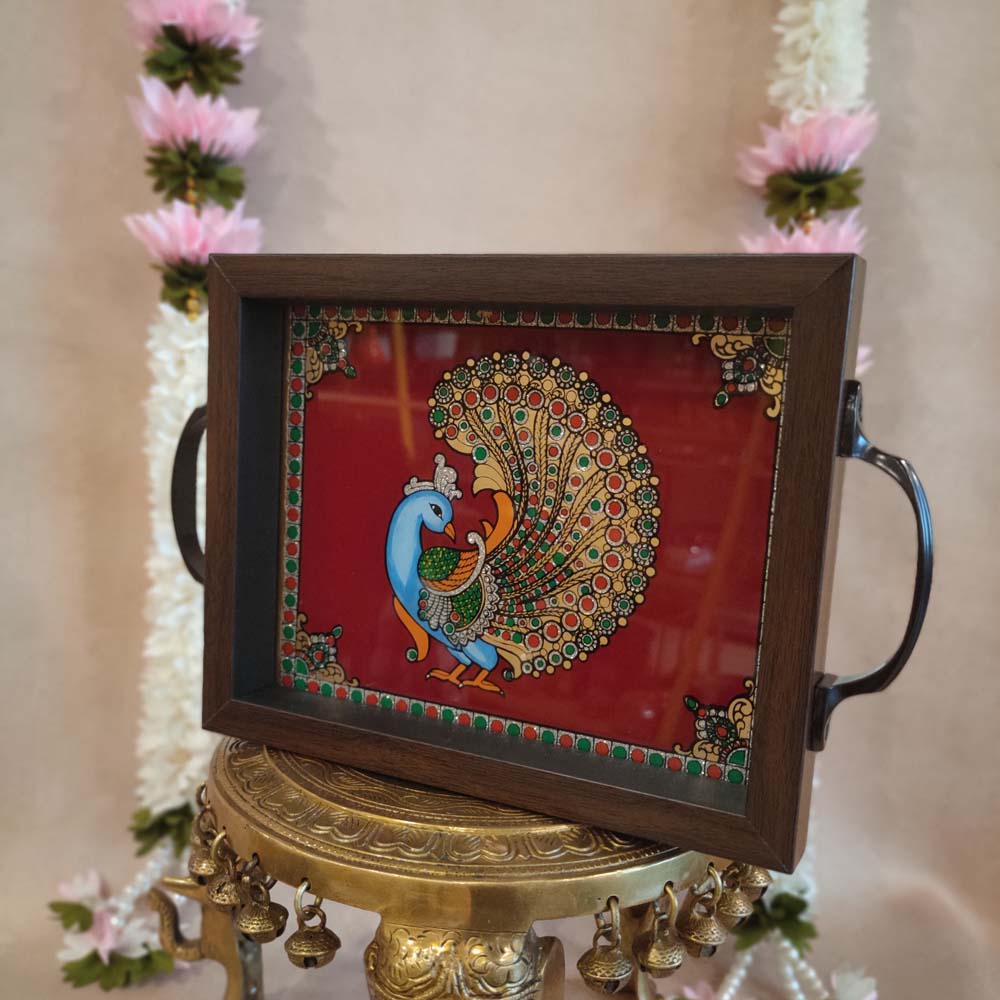 Indian Peacock Tarys Maroon