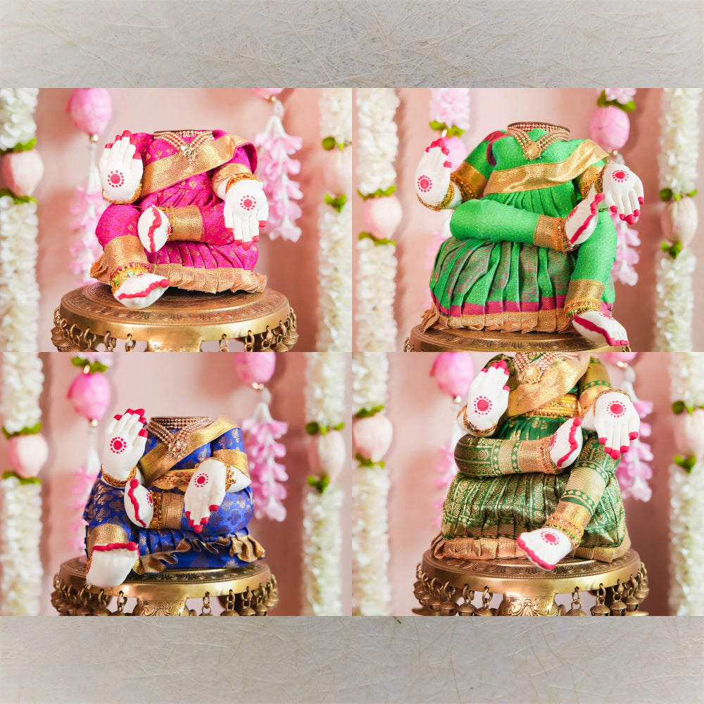 Varalakshmi Assorted Colours Big