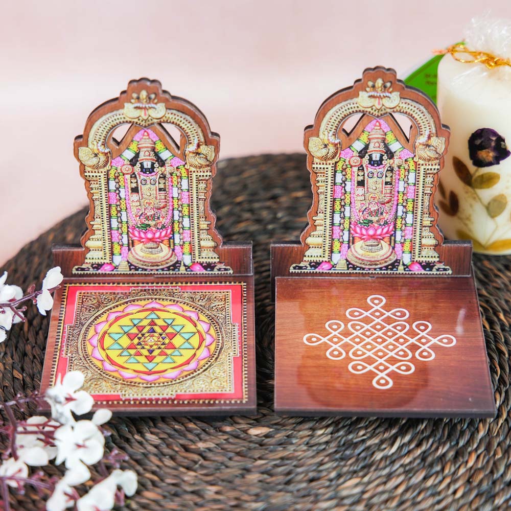 Perumal Diya Wall Stand Assorted Design
