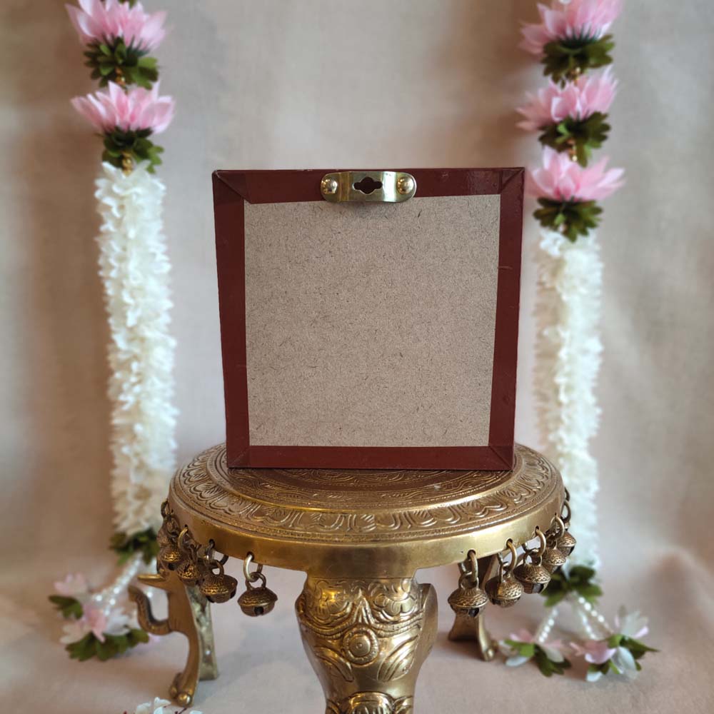 Couple Birds Keyholder Orange