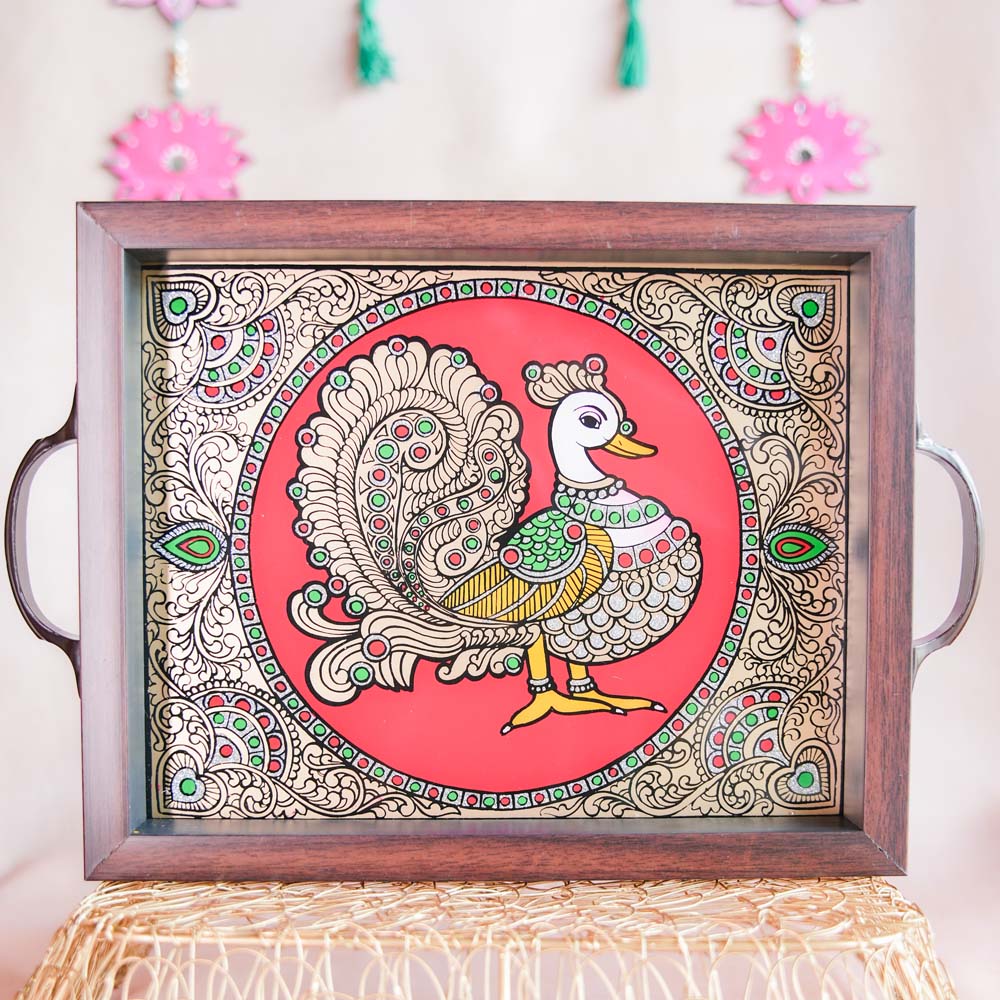 Annam Tray Red