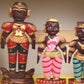 Marapachi Doll Set In Indian Clothing Available In Sizes 10" Assorted Colors