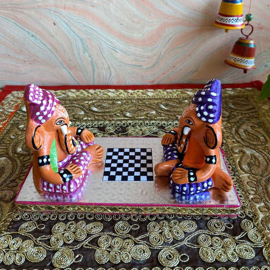 Navarathri Golu Doll Indian Traditional Dolls Chess Ganesh Set