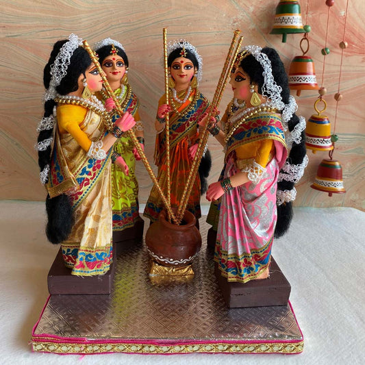 Navarathri Golu Doll Indian Traditional Dolls Pasu Manzil Set