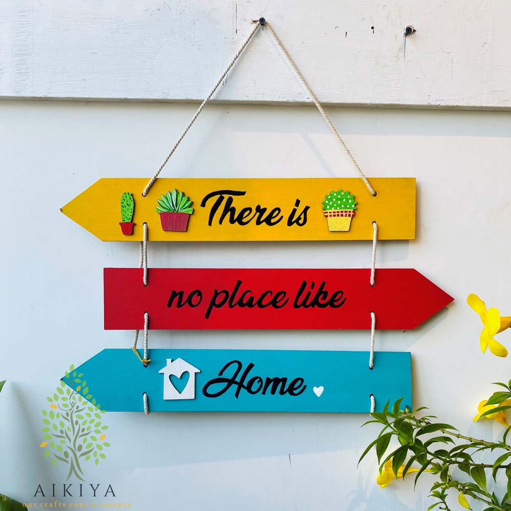 Wood Decor - No Place Like Home