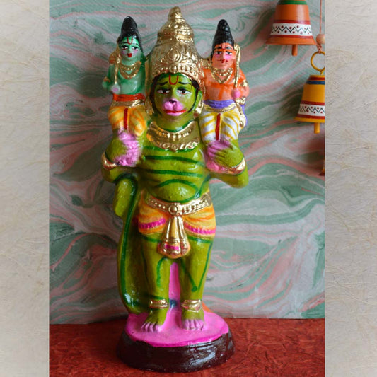 Navarathri Golu Doll Ramar, Lakshman And Hanuman (Standing)