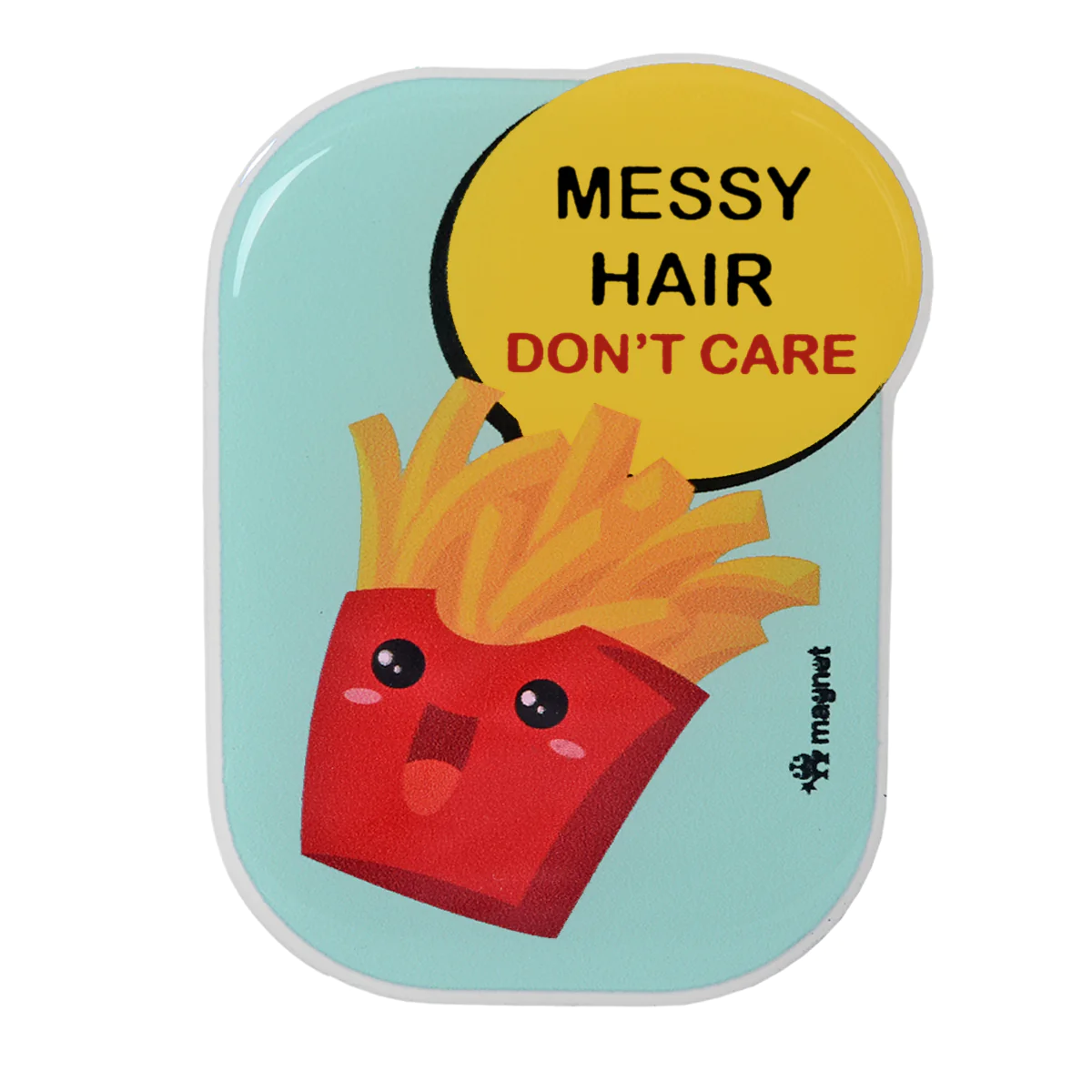 Fridge Magnets Messy Hair, Don'T Care