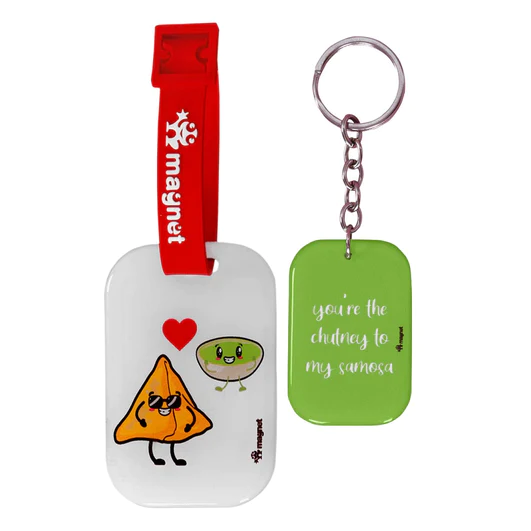 Bag Tag & Key Chain Perfect Snack