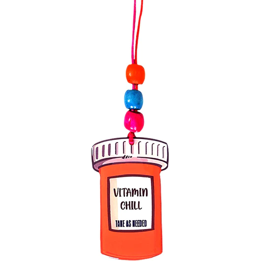 Car Hanging Take A Chill In The Form Of Pill