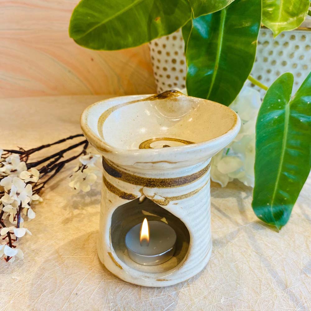 Ceramic Oil Diffuser - Off White