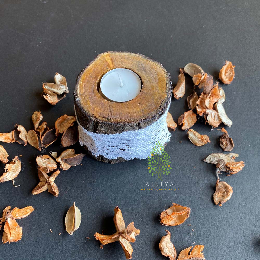 Round Candle Block Stand Big