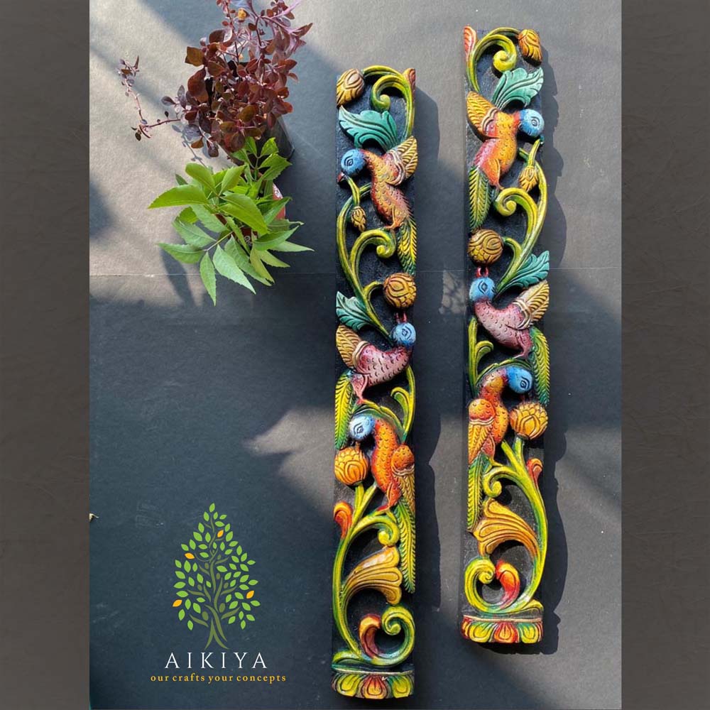 Peacock Panel Multi Colour Each