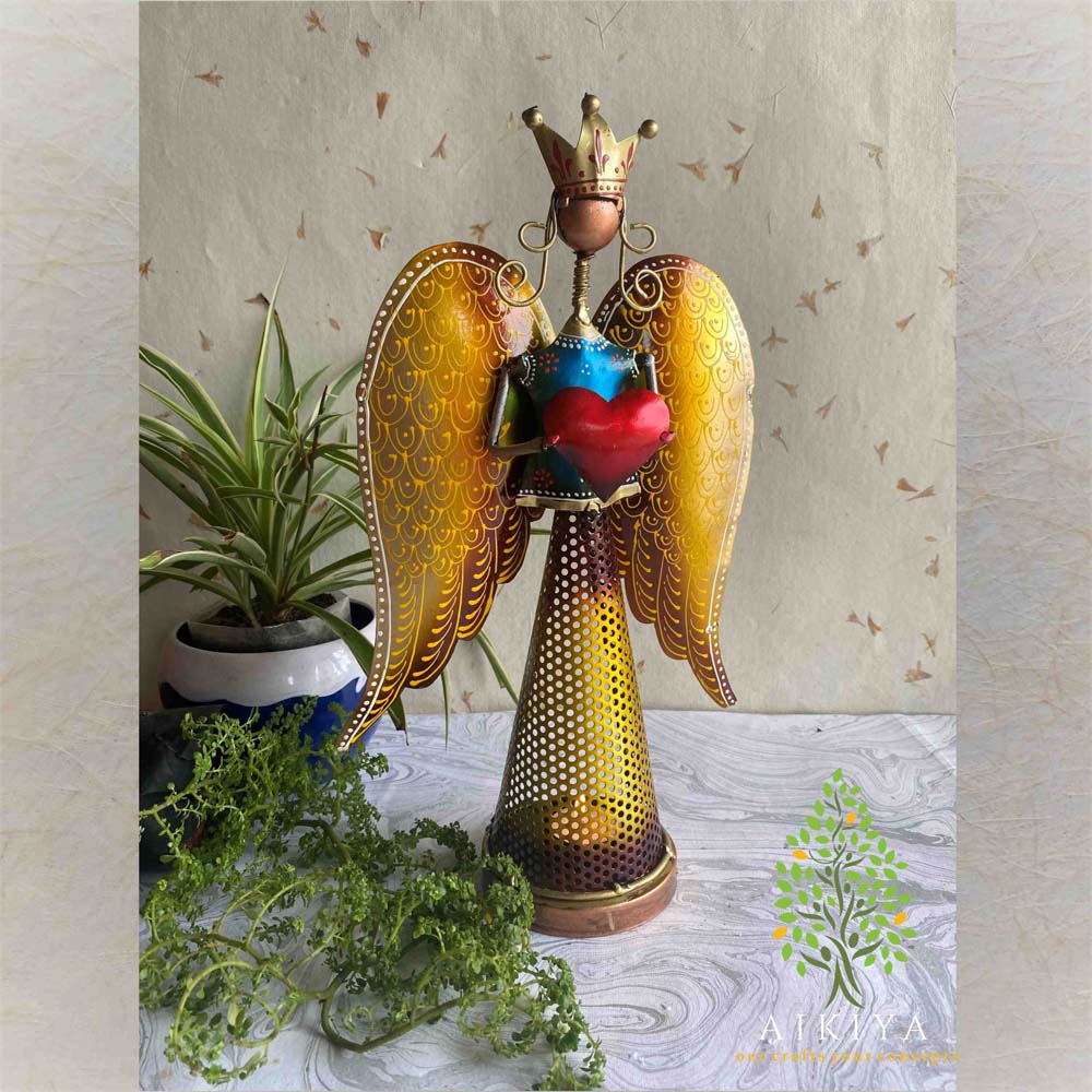 Angels T-Light Heart