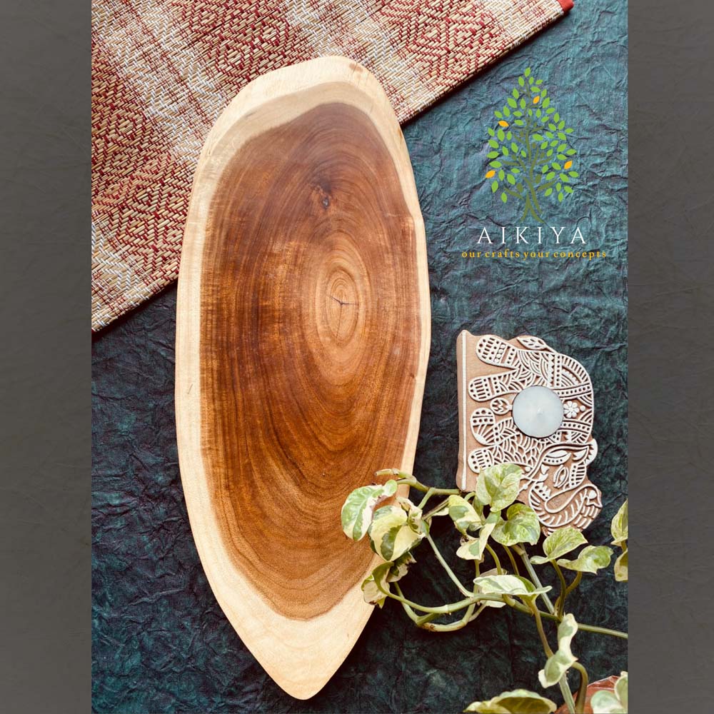 Wooden Tray Oval