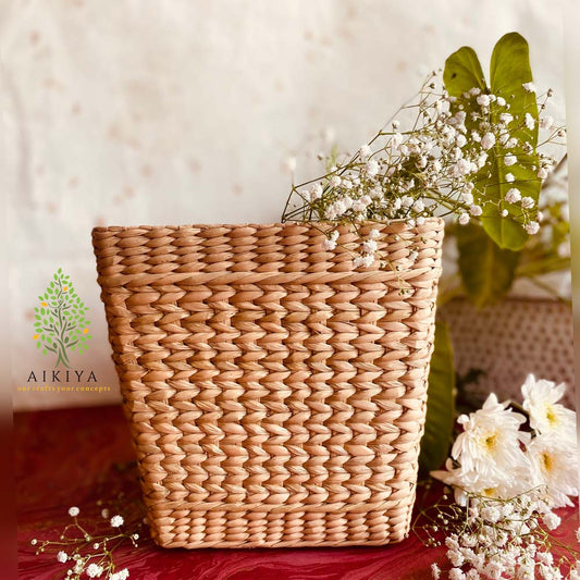 Kauna Grass Square Basket (Plain)