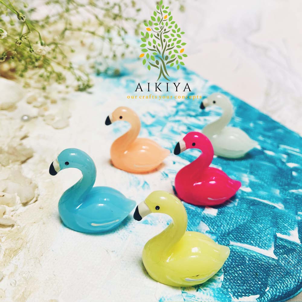 Miniature Coloured Swan