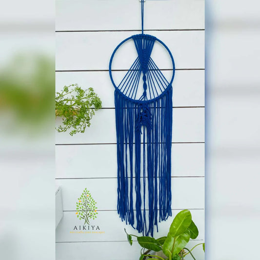 Blue Feather Dream Catcher Hanging