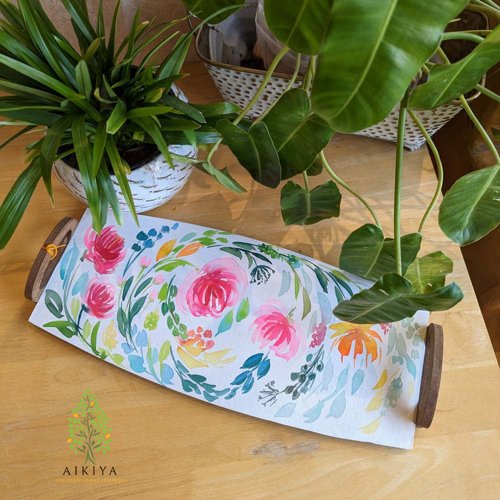 Pastel Garden - Oblong Tray