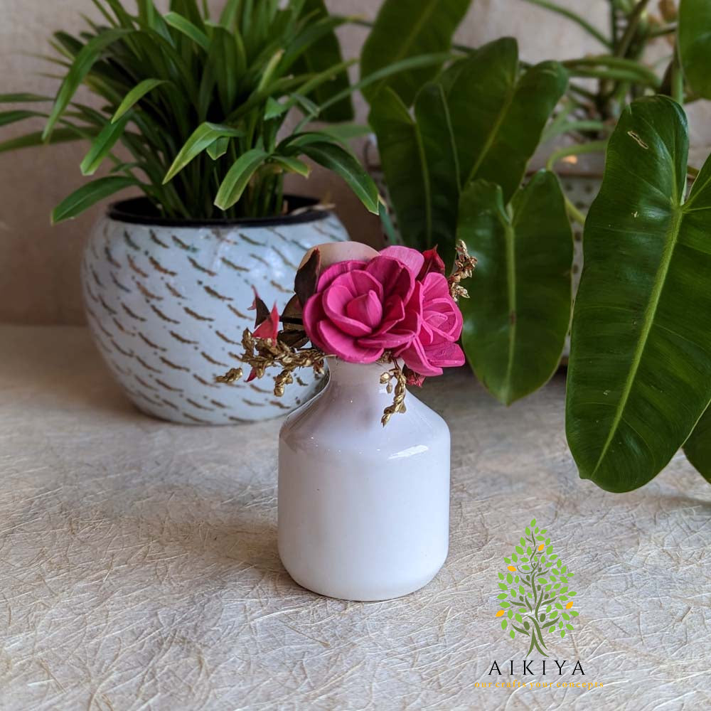 Shola Flower Arrangement - Overture In Two Pinks