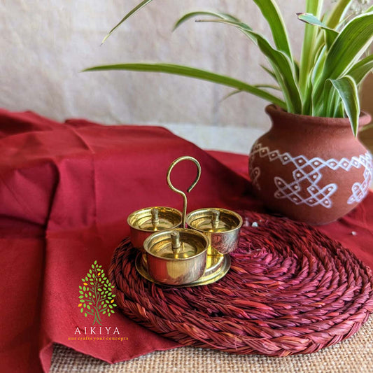 Brass Serving Set
