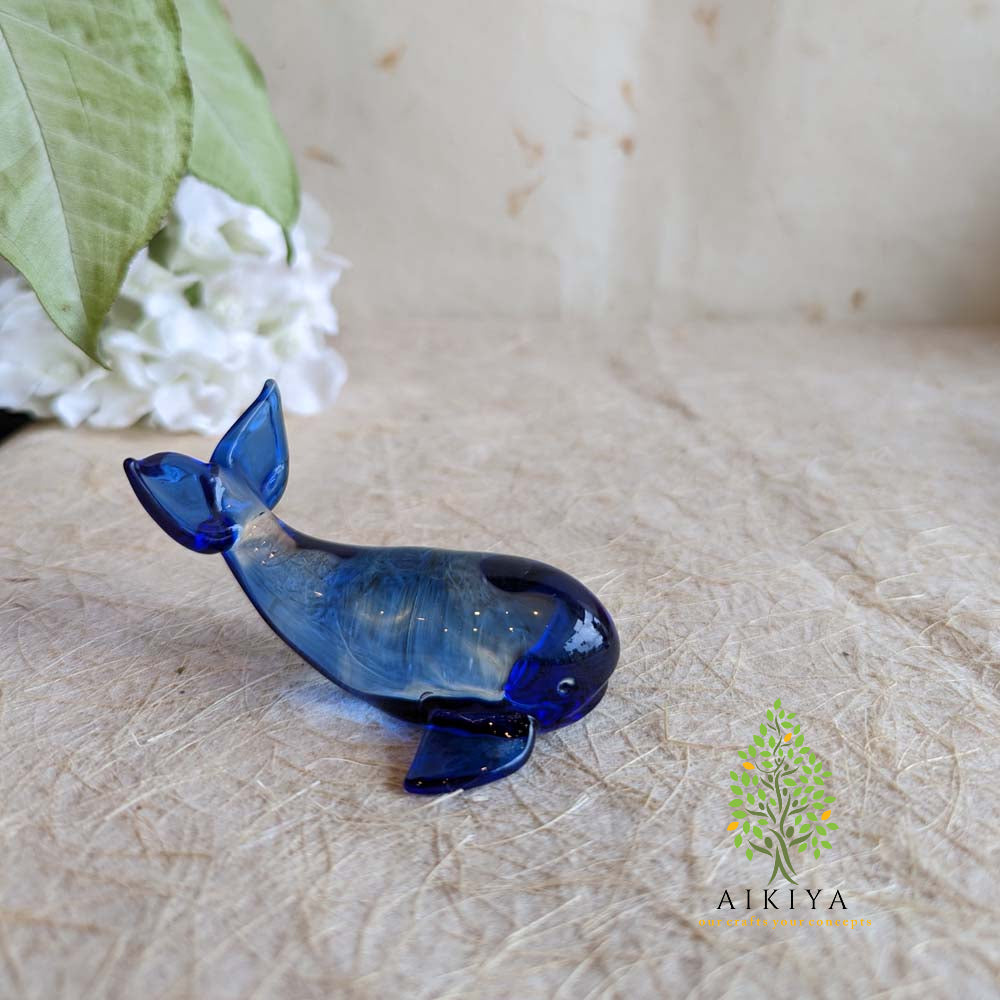 Glass Art - Blue Whale