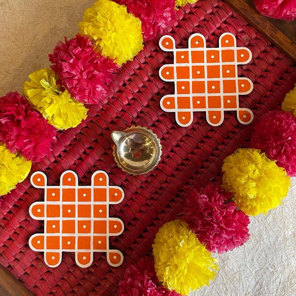 Sikku Kamala Kollam Set Of 2