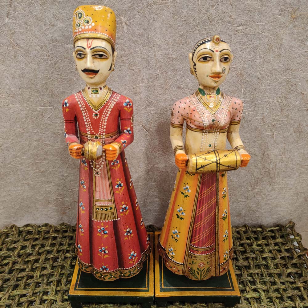 13" Gangaur Dolls