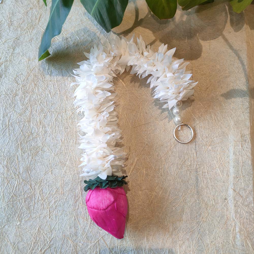 Jasmine With Single Lotus String - Short