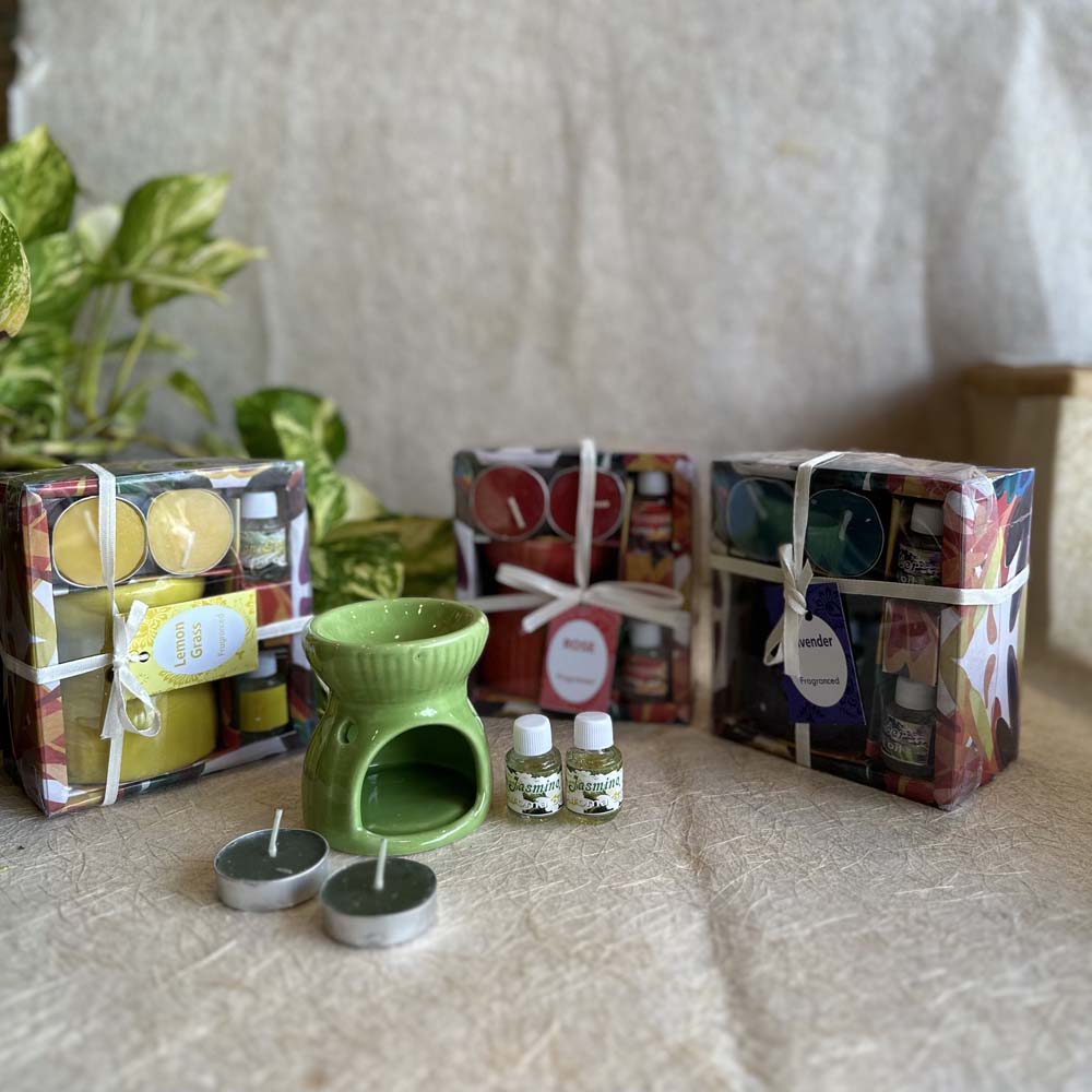 Citrus Burst - Twosome Ceramic Diffuser Set