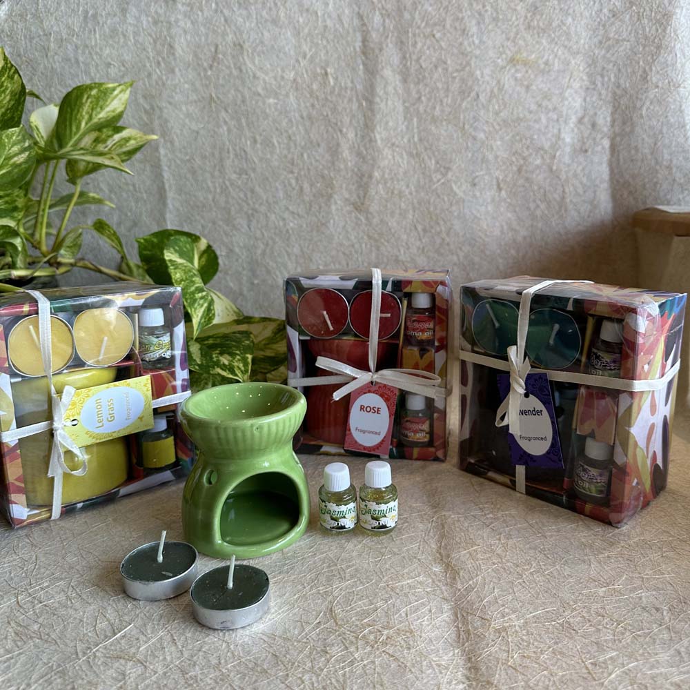 Verdant Green - Twosome Ceramic Diffuser Set