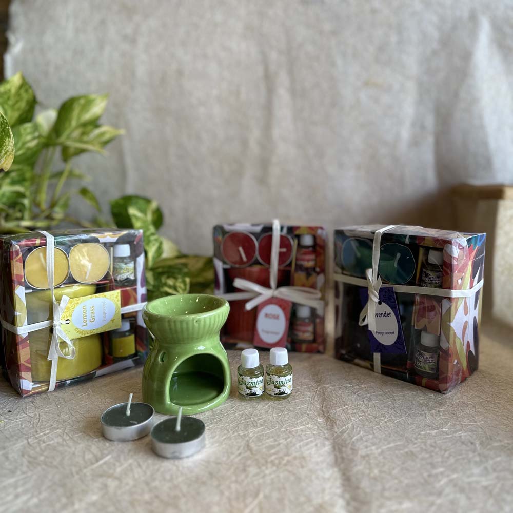 Lilac Blue - Twosome Ceramic Diffuser Set