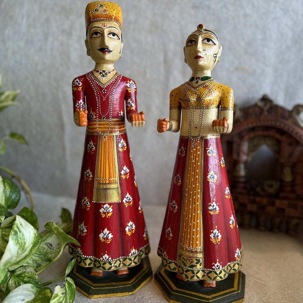 15" Gangaur Dolls