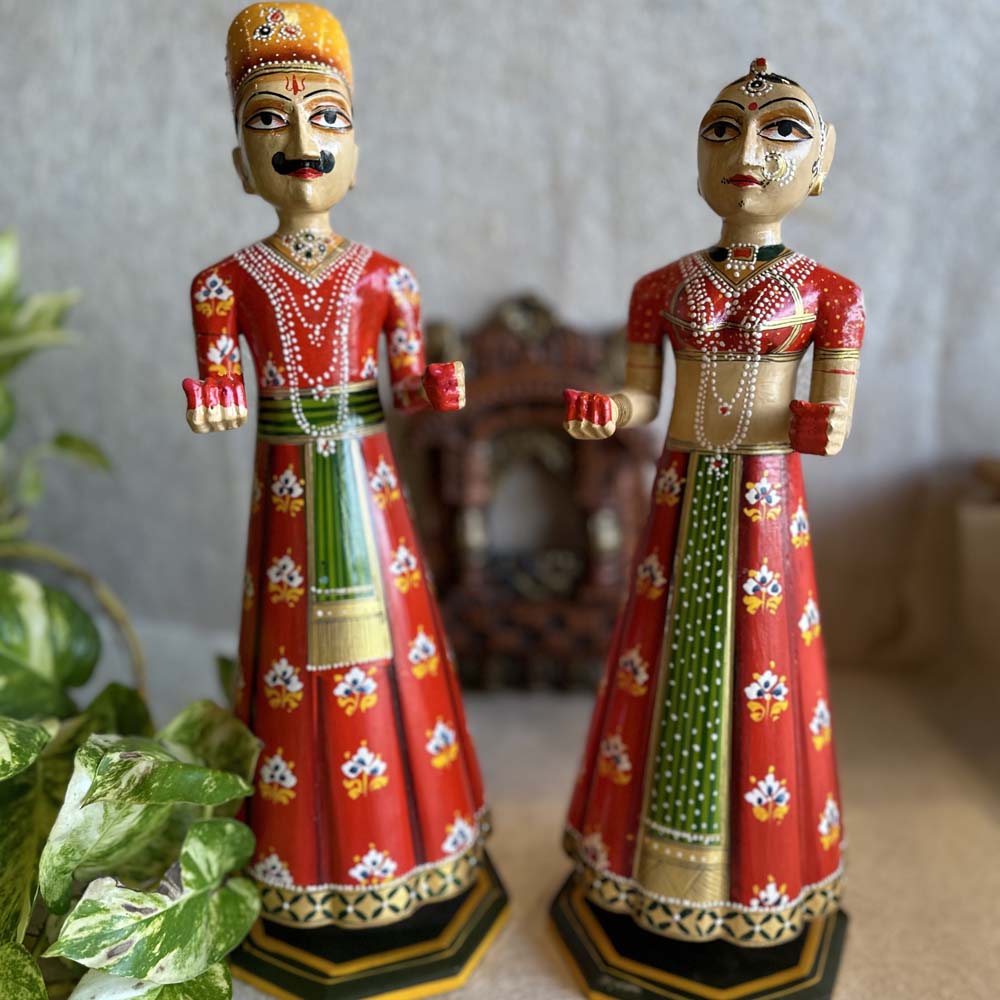 15" Gangaur Dolls