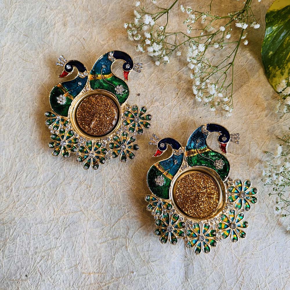 Peacock Birds Each