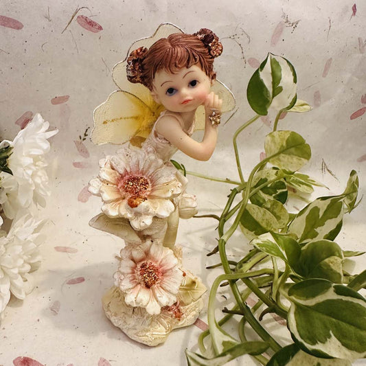 Angel With Flowers