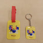 Certified Book Addict Bag Tag & Keychain Combo - Perfect For Book Lovers