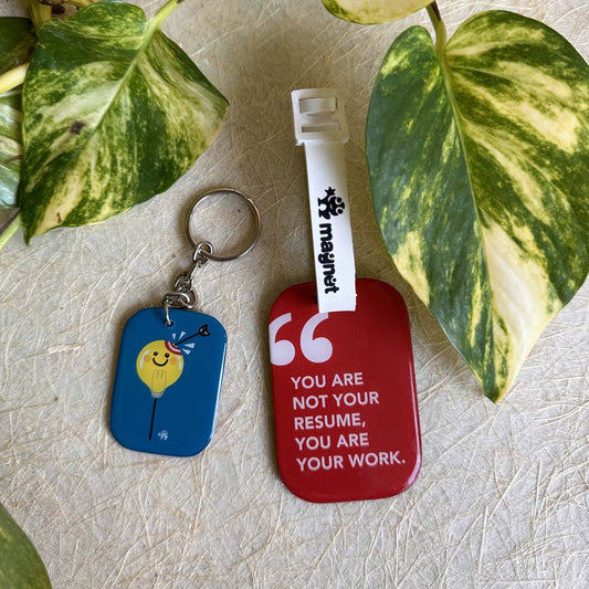 Bag Tag You Are Your Work