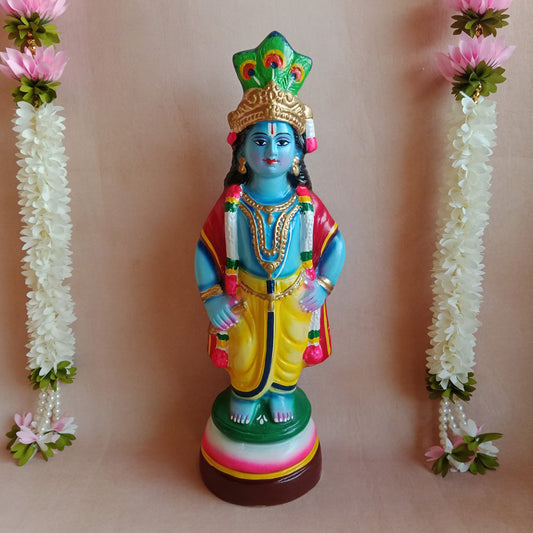 Navaratri Handcrafted Krishna Traditional Indian Golu Doll