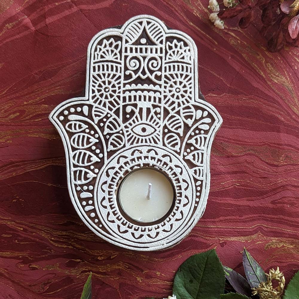 Tea Light - Hamsa Each