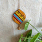 Madhubani Key Holder Drop Shape