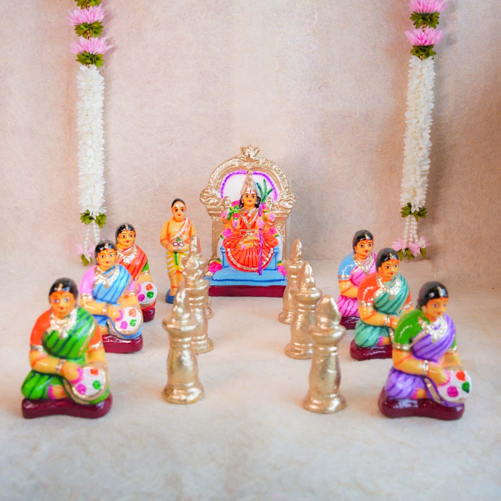 Kamakshi Vilakku Poojai Set