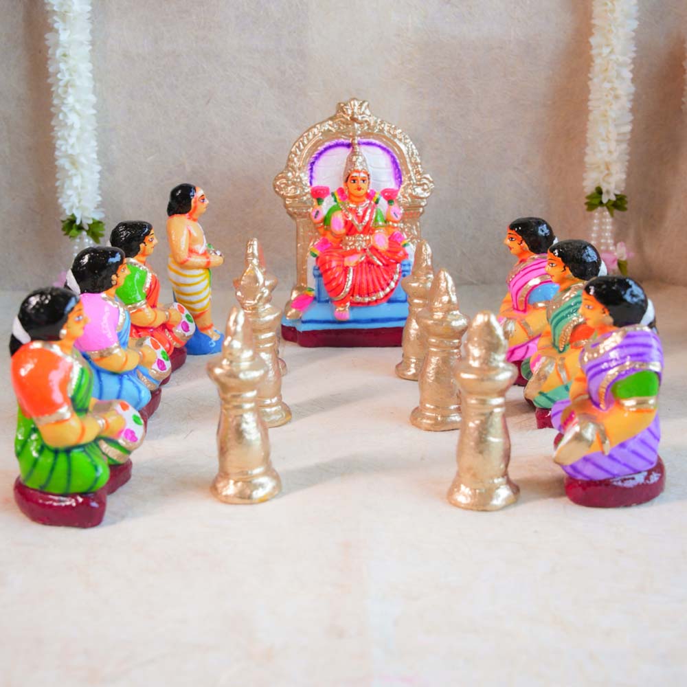 Lakshmi Vilakku Poojai Set