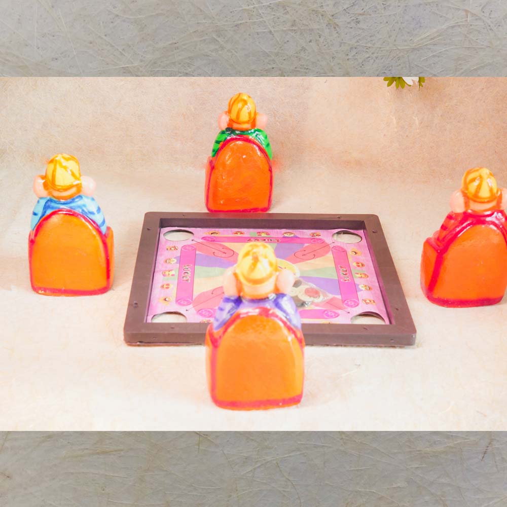 Ganesha Playing Carrom