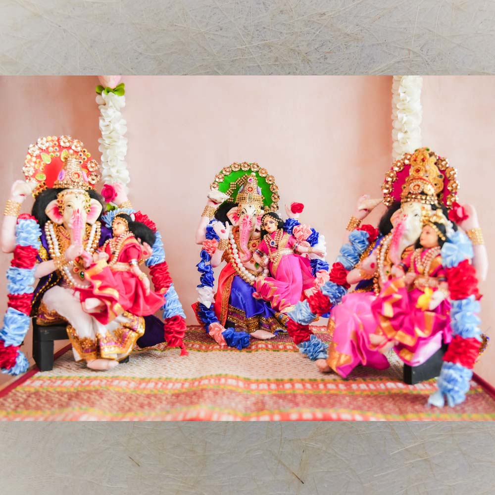 Ganesh With Devi Set