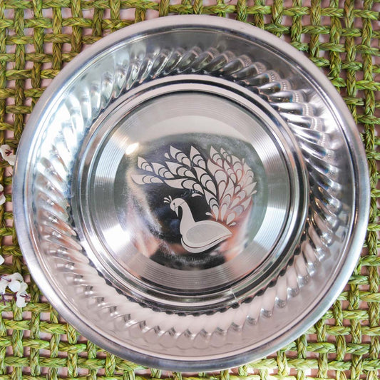 Peacock Design Plate