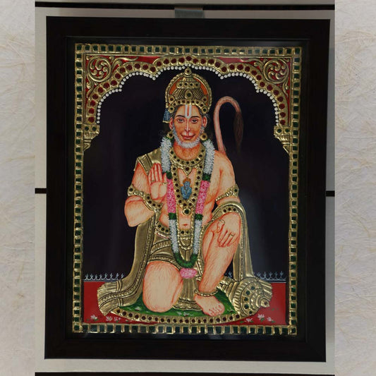 Hanuman Tanjore Painting